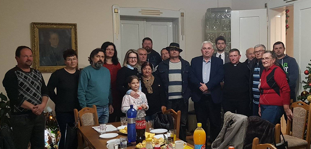 Predstavnici HNV-a u posjetu Hrtkovcima