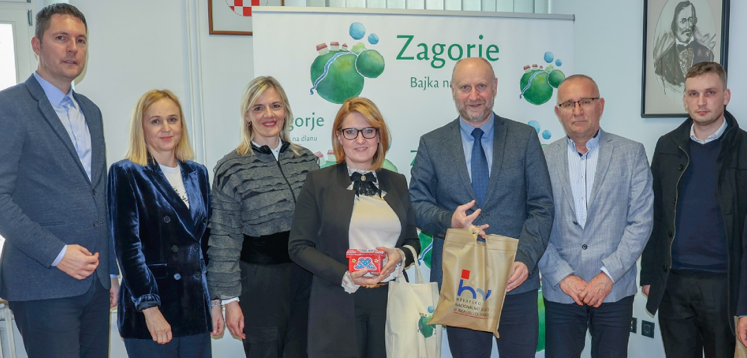 Delegacija HNV-a u posjetu Krapinsko-zagorskoj županiji