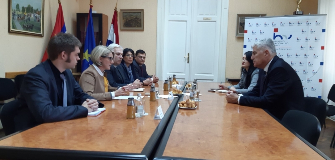 Supredsjedatelj Doma naroda Parlamentarne skupštine BiH prof. dr. sc. Dragan Čović posjetio HNV