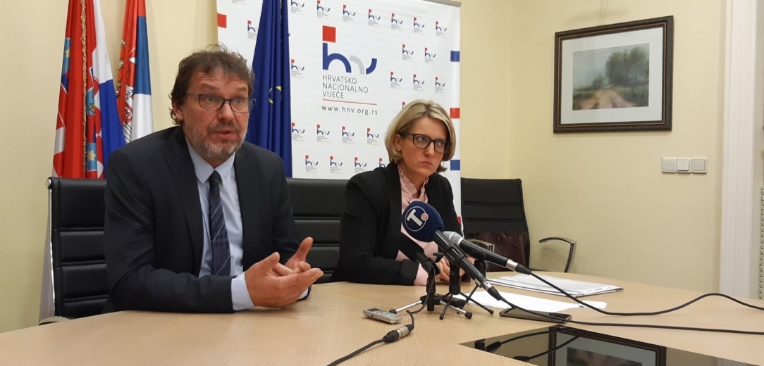 Konferencija za medije: Još uvijek nerješeno pitanje prostorija za hrvatske udruge u Beogradu