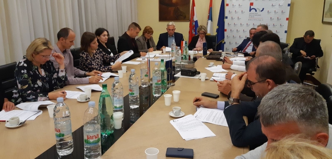 Redovita 21. sjednica HNV-a održana jučer u Beogradu