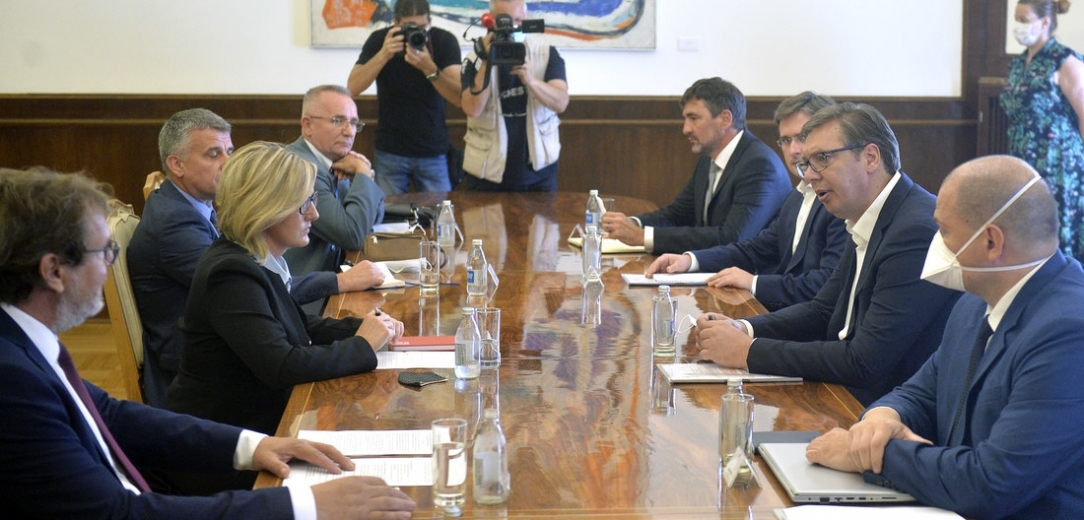 Delegacija predstavnika hrvatske zajednice sastala se s predsjednikom Vučićem