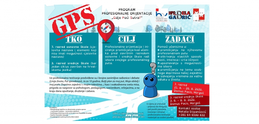 ​​​​​​​Otvorene prijave za profesionalnu orijentaciju Gdje poći sutra?